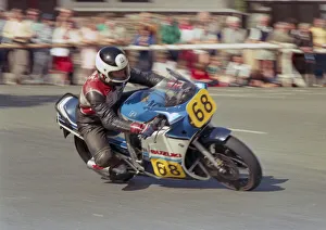 Mike Allen (Suzuki) 1987 Senior Manx Grand Prix Mike Allen (Suzuki) 1987 Senior Manx Grand Prix