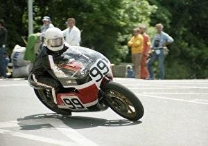 Mike Ross at Quarter Bridge; 1982 Classic TT Mike Ross at Quarter Bridge; 1982 Classic TT