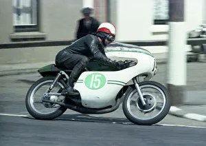 Peter Inchley leave Parliament Square: 1967 Lightweight TT Peter Inchley leave Parliament Square: 1967 Lightweight TT