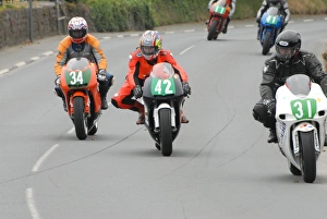 Peter Simpson (Honda) and Kevin Main (Honda) and Carl Roberts (Yamaha) 2009 Post TT Peter Simpson (Honda) and Kevin Main (Honda) and Carl Roberts (Yamaha) 2009 Post TT