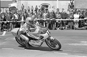 Phil Gurner at Parliament Square: 1975 Junior TT Phil Gurner at Parliament Square: 1975 Junior TT
