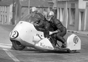 Pip Harris at the Manx Arms; 1959 Sidecar TT Pip Harris at the Manx Arms; 1959 Sidecar TT