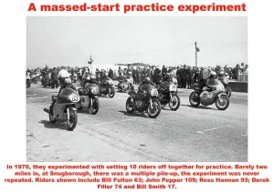 Vintage Motorcycle Images Prints: A massed-start practice experiment