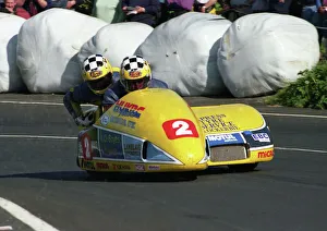 Rob Fisher at the Gooseneck, 1999 Sidecar B TT Rob Fisher at the Gooseneck, 1999 Sidecar B TT