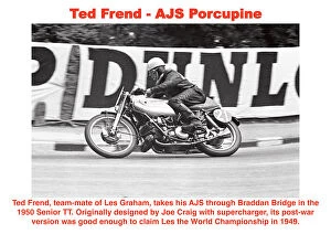Exhibition Images Collection: Ted Frend - AJS Porcupine