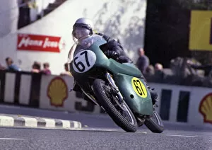 Images Dated 10th October 2017: Tony Russell (Norton) 1973 Senior Manx Grand Prix