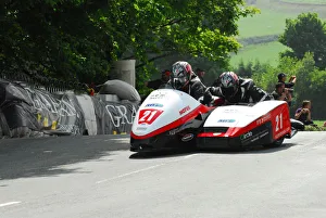 Tony Thirkell & Nigel Barlow (MR Equipe Honda) 2012 Sidecar TT Tony Thirkell & Nigel Barlow (MR Equipe Honda) 2012 Sidecar TT