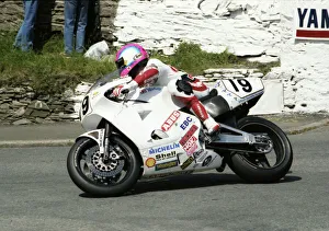 The White Charger: Steve Hislop (Abus Norton) 1992 Senior TT The White Charger: Steve Hislop (Abus Norton) 1992 Senior TT