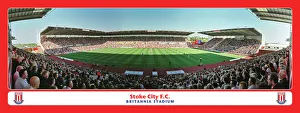 Britannia Stadium Framed Match Panoramic Britannia Stadium Framed Match Panoramic