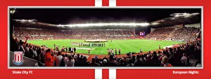 Europa League Line Up Framed Panoramic Europa League Line Up Framed Panoramic
