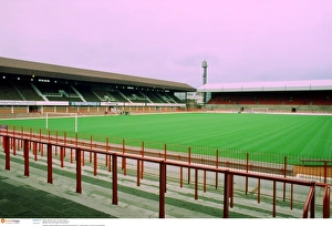 Football - Stoke City - 1981 - The Victoria Ground. General view of the Victoria Ground home of Stoke City Football - Stoke City - 1981 - The Victoria Ground. General view of the Victoria Ground home of Stoke City