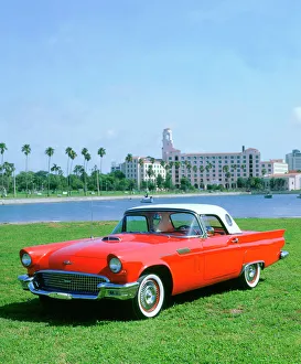 Classic Car Collection Prints: 1957 Ford Thunderbird