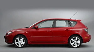 Mazda Prints: 2004 Mazda 3 Print by National Motor Museum