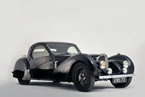 Classic French Automobiles Prints: Bugatti type 57S