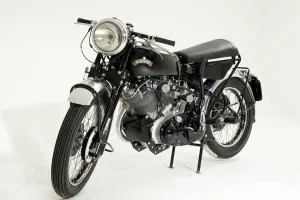 Cars And Bike Prints: 1955 Vincent Black Shadow D Series Print