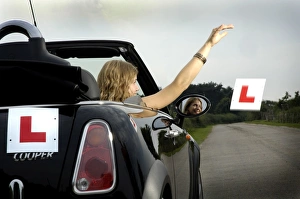 National Motor Museum Print: New Driver Passes Driving Test