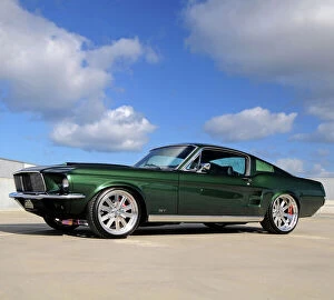 Images Dated 4th June 2011: 1967 Ford Mustang GT Fastback - Dark Moss Green