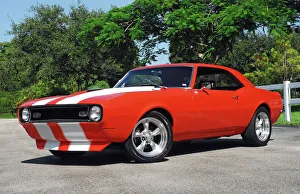 Chevrolet Camaro SS, 1968, Red, white stripes Chevrolet Camaro SS, 1968, Red, white stripes