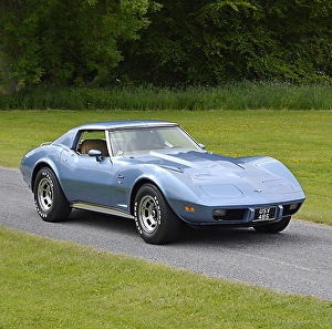 Chevrolet Corvette Stingray, 1975, Blue, light Chevrolet Corvette Stingray, 1975, Blue, light
