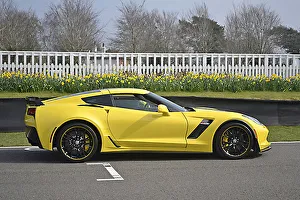 Chevrolet Corvette Z06, 2016, Yellow, & black Chevrolet Corvette Z06, 2016, Yellow, & black