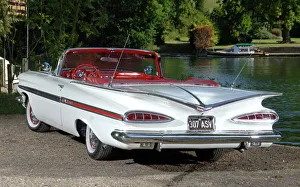 Transportation/cars chevrolet/chevrolet impala convertible 1959 white Transportation/cars chevrolet/chevrolet impala convertible 1959 white