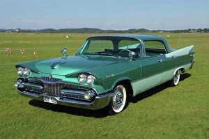 Sedan Collection: Dodge Coronet 1959 Green 2-tone