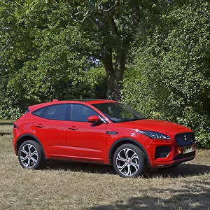 Jaguar E-Pace 2018 Red Print