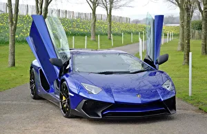 Lamborghini Aventador LP570-4 SV 2016 Blue dark Lamborghini Aventador LP570-4 SV 2016 Blue dark
