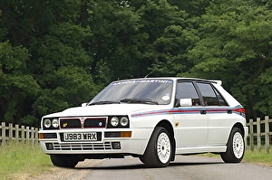 Group B Rally Cars Prints: Lancia Delta HF Integrale Evolution