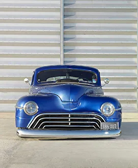 Plymouth Sled (Hotrod), 1947, Blue , metallic