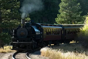 Images Dated 1st October 2007: 1880 Train, Hill City, Black Hills, South Dakota, USA