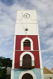 ABC Islands - ARUBA - Oranjestad: Fort Zoutman / Clock Tower ABC Islands - ARUBA - Oranjestad: Fort Zoutman / Clock Tower
