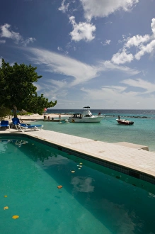 ABC Islands - CURACAO - Piscadera Bay: Beach at Piscadera Bay ABC Islands - CURACAO - Piscadera Bay: Beach at Piscadera Bay