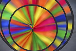 Abstract pattern formed by spinning whirlygig Abstract pattern formed by spinning whirlygig