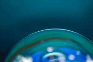 Abstract Prints: Frozen Bubbles Print