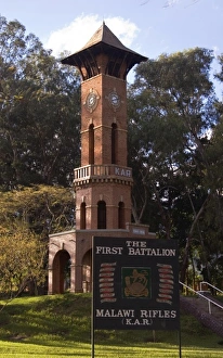 Africa; Malawi; Zomba; World War II Memorial for Malawi Rifles Africa; Malawi; Zomba; World War II Memorial for Malawi Rifles
