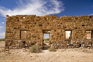 Algebuckina Railway Station Ruins (Old Ghan Railway), Oodnadatta Track, Outback, South Australia Algebuckina Railway Station Ruins (Old Ghan Railway), Oodnadatta Track, Outback, South Australia