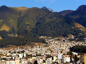 Americas, South America, Ecuador, Quito. At over 9, 000 feet in elevation Americas, South America, Ecuador, Quito. At over 9, 000 feet in elevation