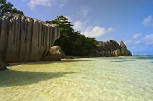 Seychelles Tourism Prints: Anse-Source D Argent