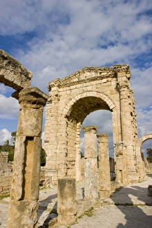 Arch of triumph erected during the Roman period in Tyre, Lebanon Arch of triumph erected during the Roman period in Tyre, Lebanon