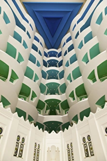 Architectural details inside Burj Al Arab Hotel, Dubai, UAE Architectural details inside Burj Al Arab Hotel, Dubai, UAE