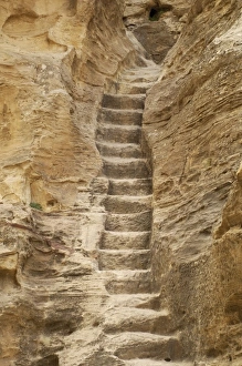Asia, Jordan Print: Little Petra at Beida