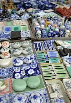 Asia, Vietnam. Ceramics for sale, Hoi An, Quang Nam Province Asia, Vietnam. Ceramics for sale, Hoi An, Quang Nam Province