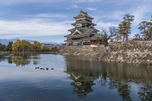 Matsumoto Castle Reflection Print