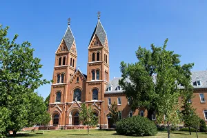 Assumption Abbey in Richardton, North Dakota, USA Assumption Abbey in Richardton, North Dakota, USA