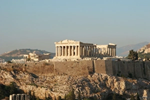 Athens Panorama Prints: Athens. Panoramic view of the Acropolis. Parthenon. Attica. Central Greece