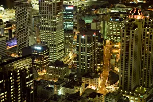 Auckland Central Business District viewed from Skytower, Auckland, North Island, New Zealand Auckland Central Business District viewed from Skytower, Auckland, North Island, New Zealand