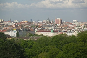 AUSTRIA-Vienna: City View from Schonbrunn Palace AUSTRIA-Vienna: City View from Schonbrunn Palace