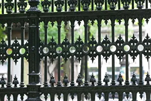 AUSTRIA-Vienna : Park Fence Burggarten / Palace Gardens AUSTRIA-Vienna : Park Fence Burggarten / Palace Gardens