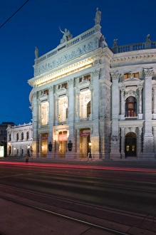 AUSTRIA-Vienna: Vienna Burgtheater / Theater (b.1888) / Evening AUSTRIA-Vienna: Vienna Burgtheater / Theater (b.1888) / Evening